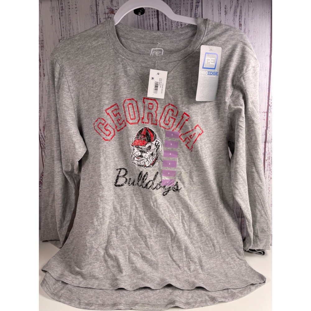 New women's Georgia Bulldogs Proedge Small Shirt, Gray